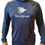 Thumbnail: SLICKLINE Logo UPF 50+ UV Quick Dry Cool Long Sleeve Hoodie Fishing Shirt