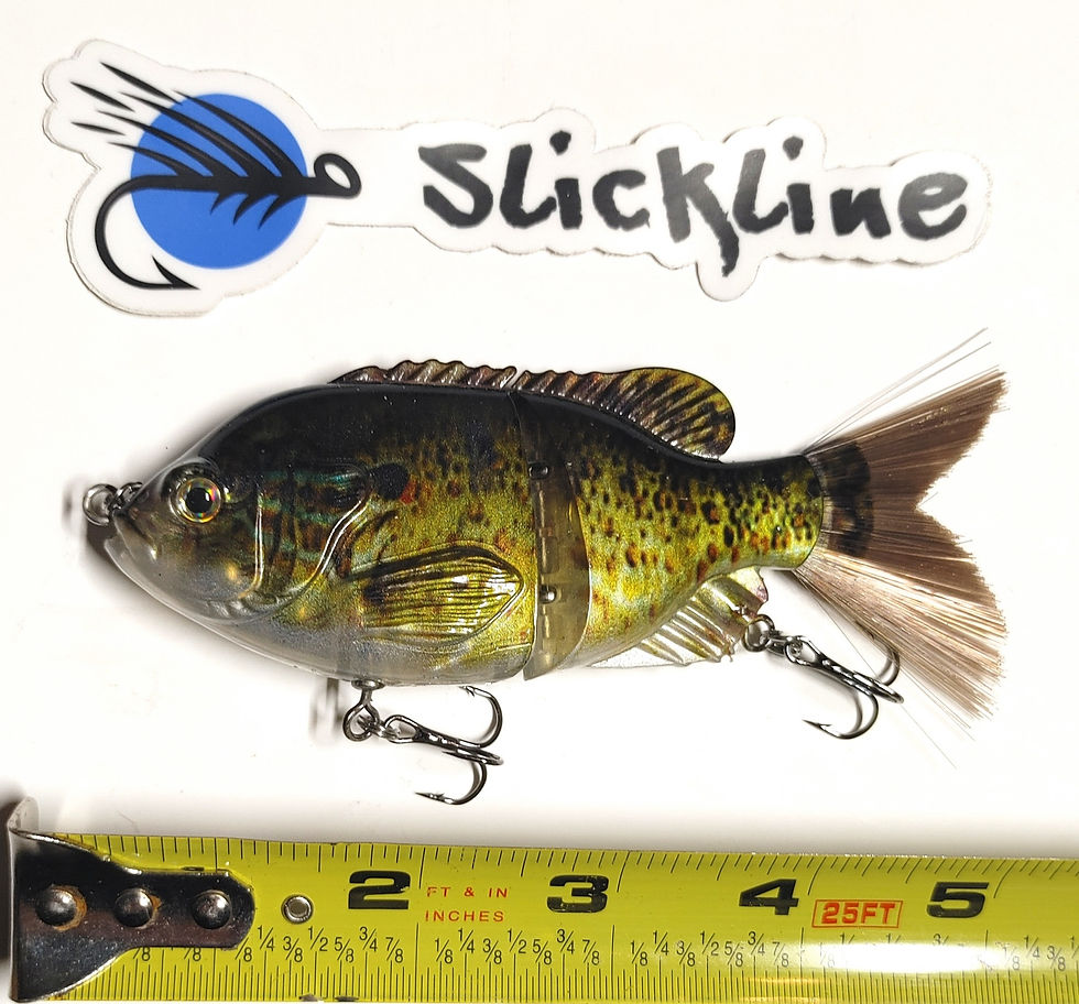 Thumbnail: SLICKLINE 120mm 5" Sunfish Jointed Glide Bait