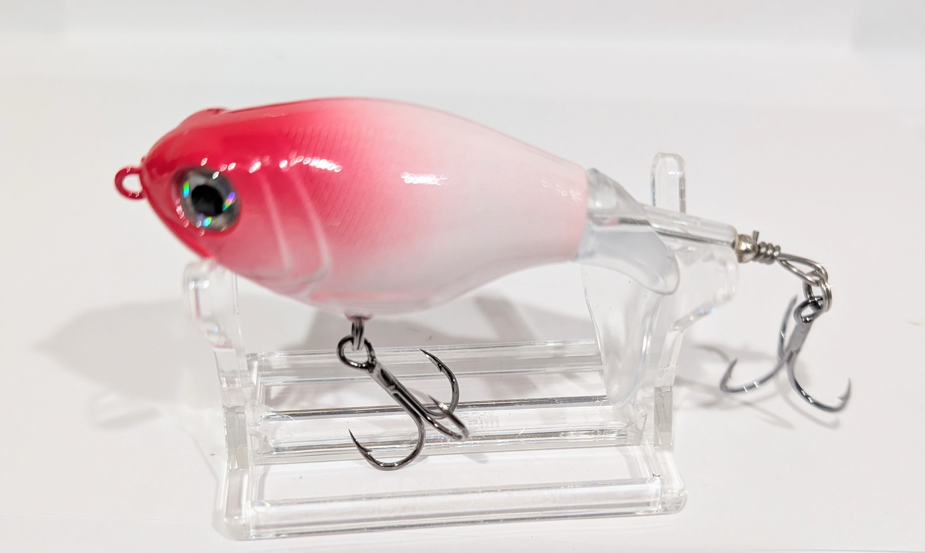 SLICKLINE 75mm Topwater Prop Fishing Lure -Red HeadHead