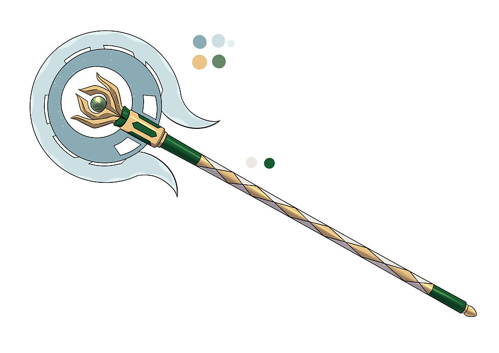 Asteria Character Design Sheet 01 - Bhel