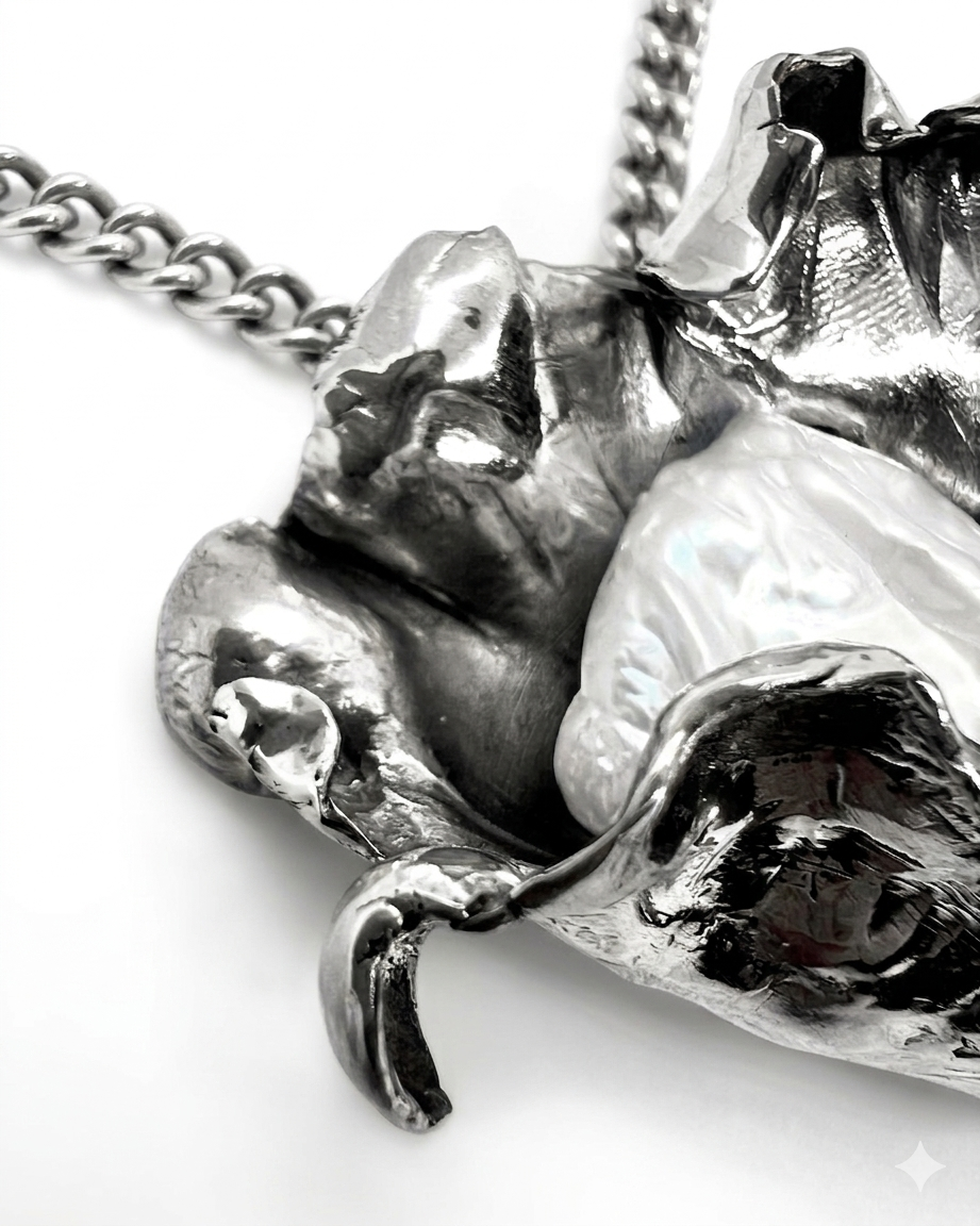 Miniatura: the re-birth pin & pendant.