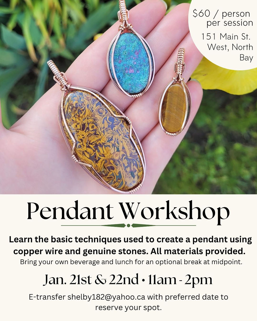 Beginner's Pendant Workshop