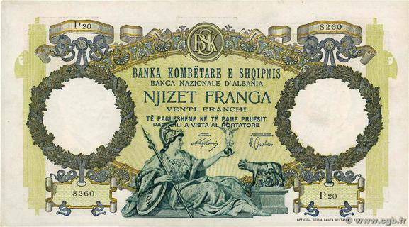 20 Franka 1939