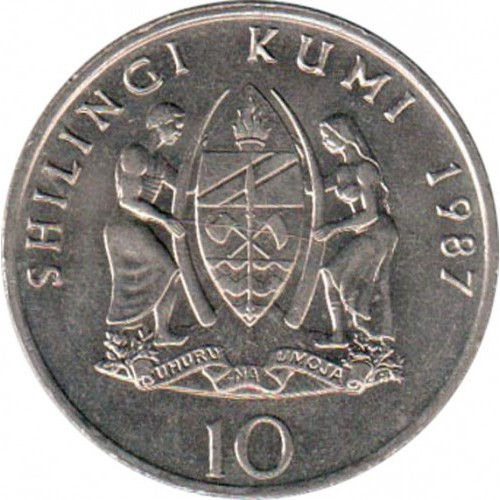 10 Şilin, 1987-1989