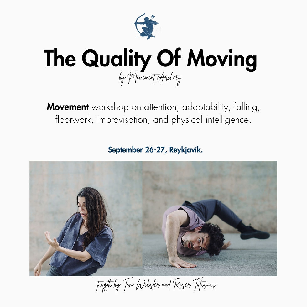 Thumbnail: The Quality Of Moving - Reykjavík