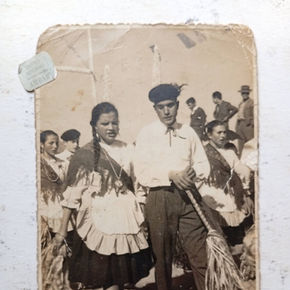 foto dos anos 50 cedida por Clélia Gapo, da Mamarrosa
