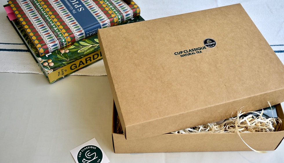 Thumbnail: gift box, cup classique, premium tea, south african
