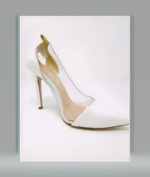 White Court Shoes - Handmade Luxury Elegance by Vivien Lauren