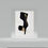 Thumbnail: Black ankle strap heel shoes
