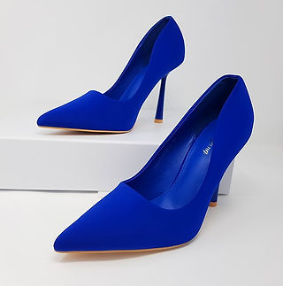 Blue Heels - Nautical look by Vivien Lauren
