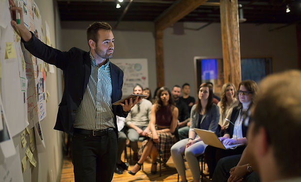 People Gathering in a Meeting Together