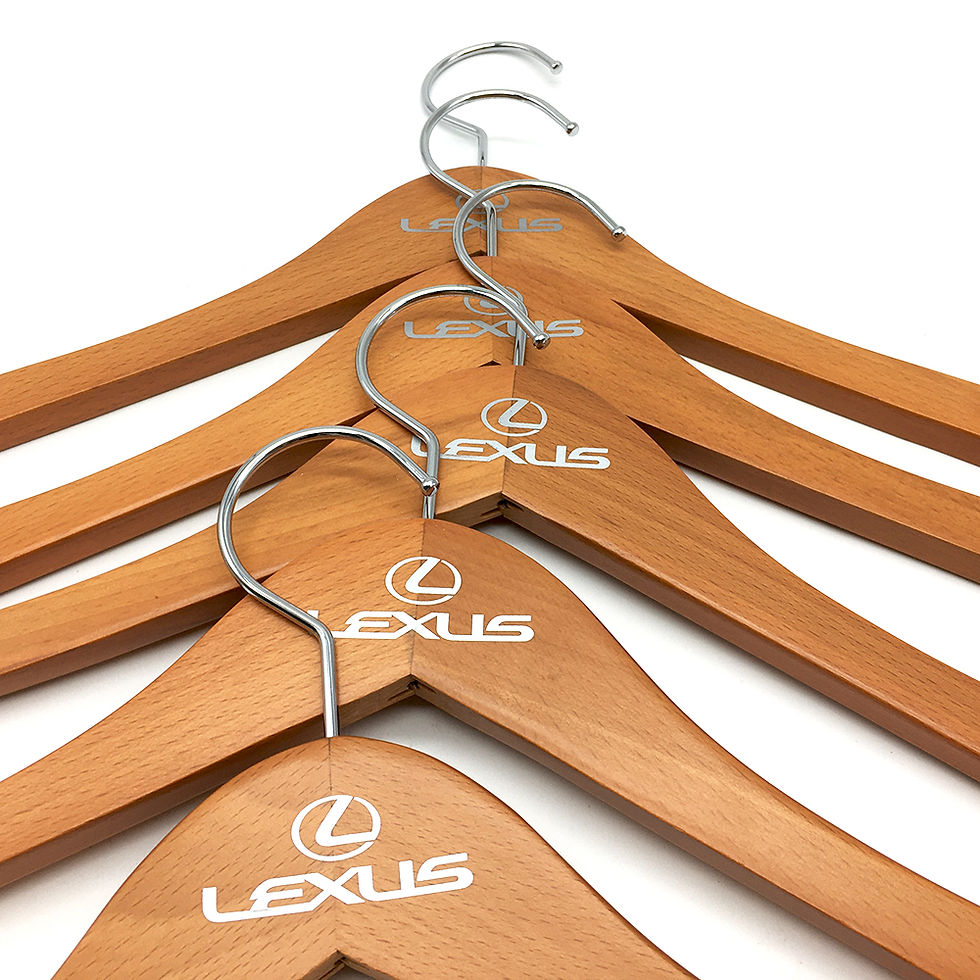 縮圖：LEXUS 衣架 (燙銀)