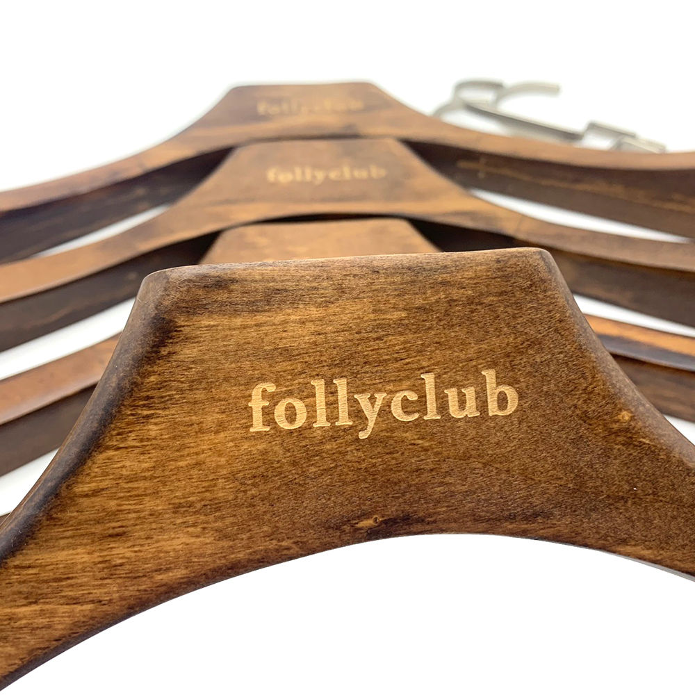 follyclub 雷射衣架