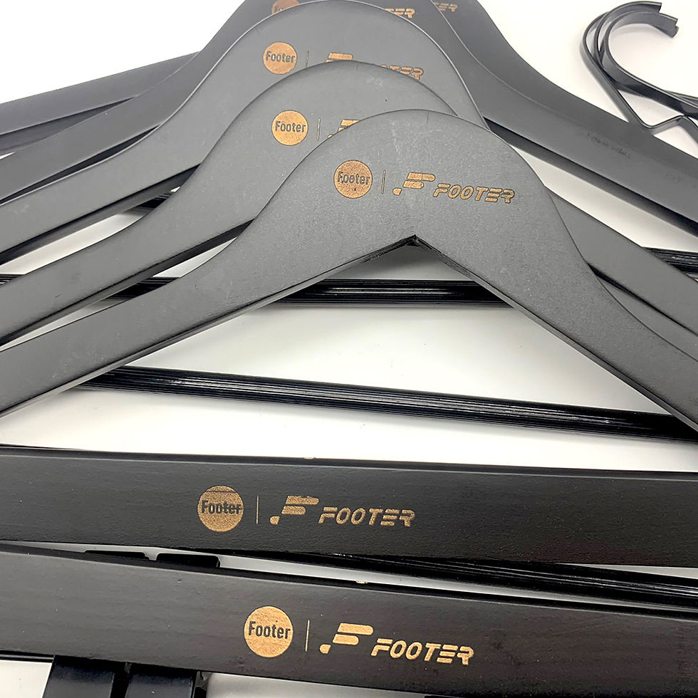 縮圖：FOOTER 客製衣架