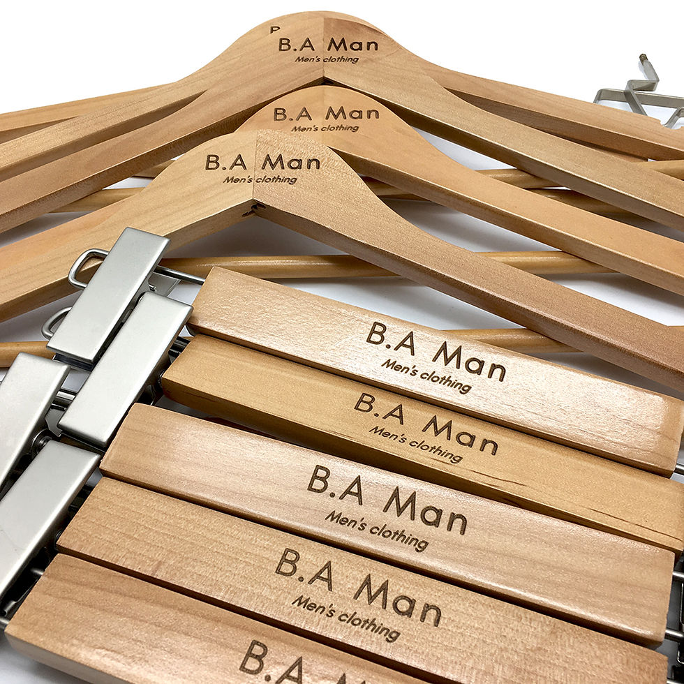縮圖：B.A MAN 客製衣架