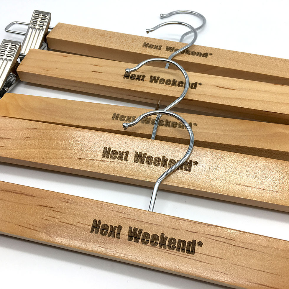 縮圖：Next Weekend 客製衣架