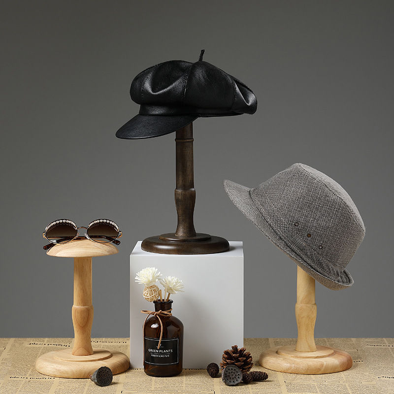 縮圖：MH-04 木作帽托、帽子展示架