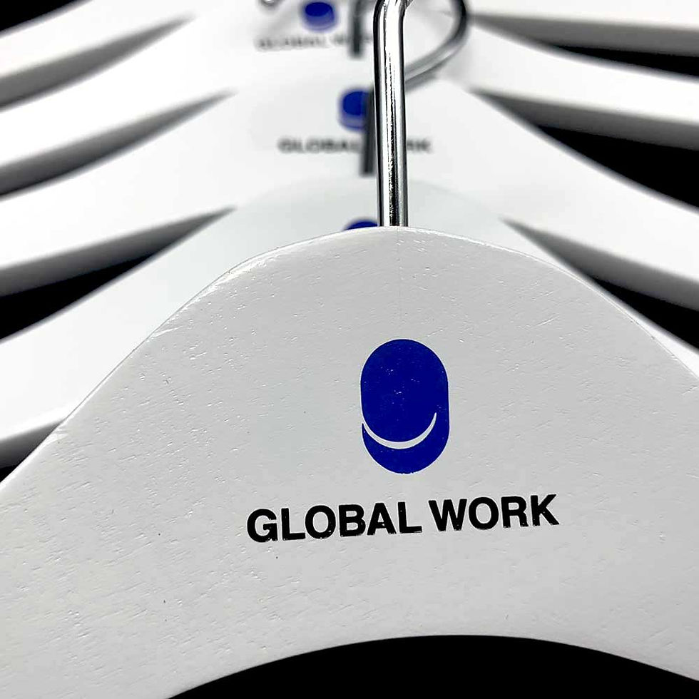 縮圖：GLOBAL WORK 衣架(印刷)