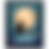 Thumbnail: Full Moon - art poster with wooden frame