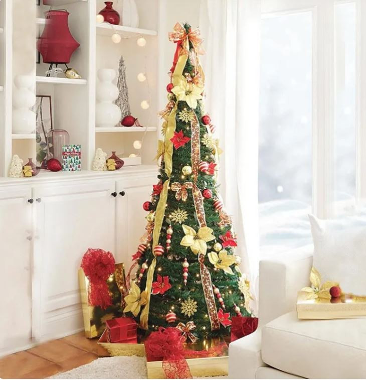 Miniatura: Decorative Foldable Colorful Spiral Christmas Tree