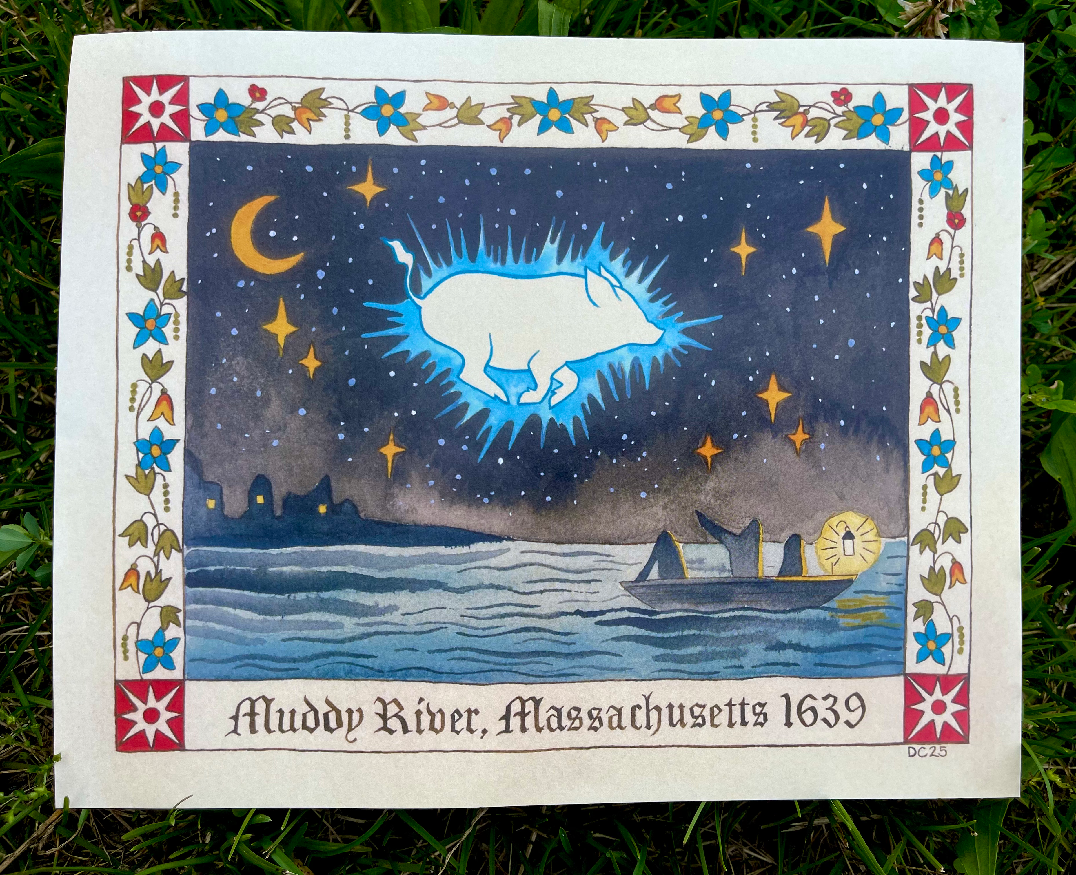 Muddy River Incident print