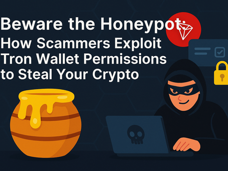 Beware the Honeypot: How Scammers Exploit Tron Wallet Permissions to Steal Your Crypto