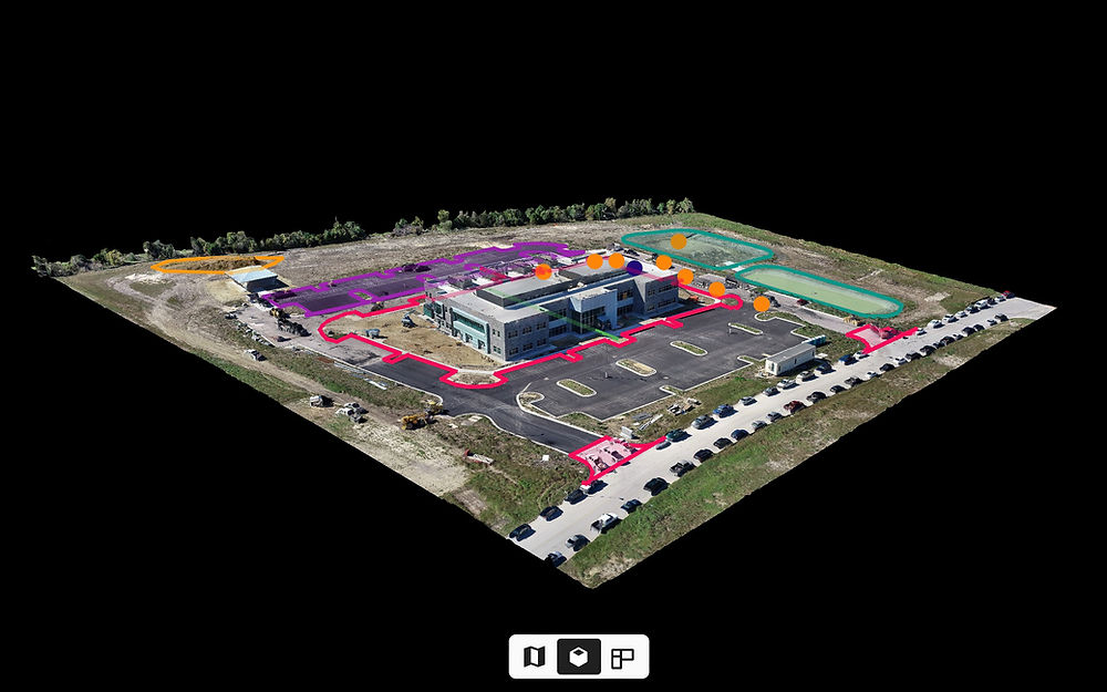 Drone mapping 3D model