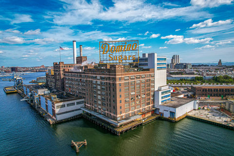 Commercial real estate drone photography