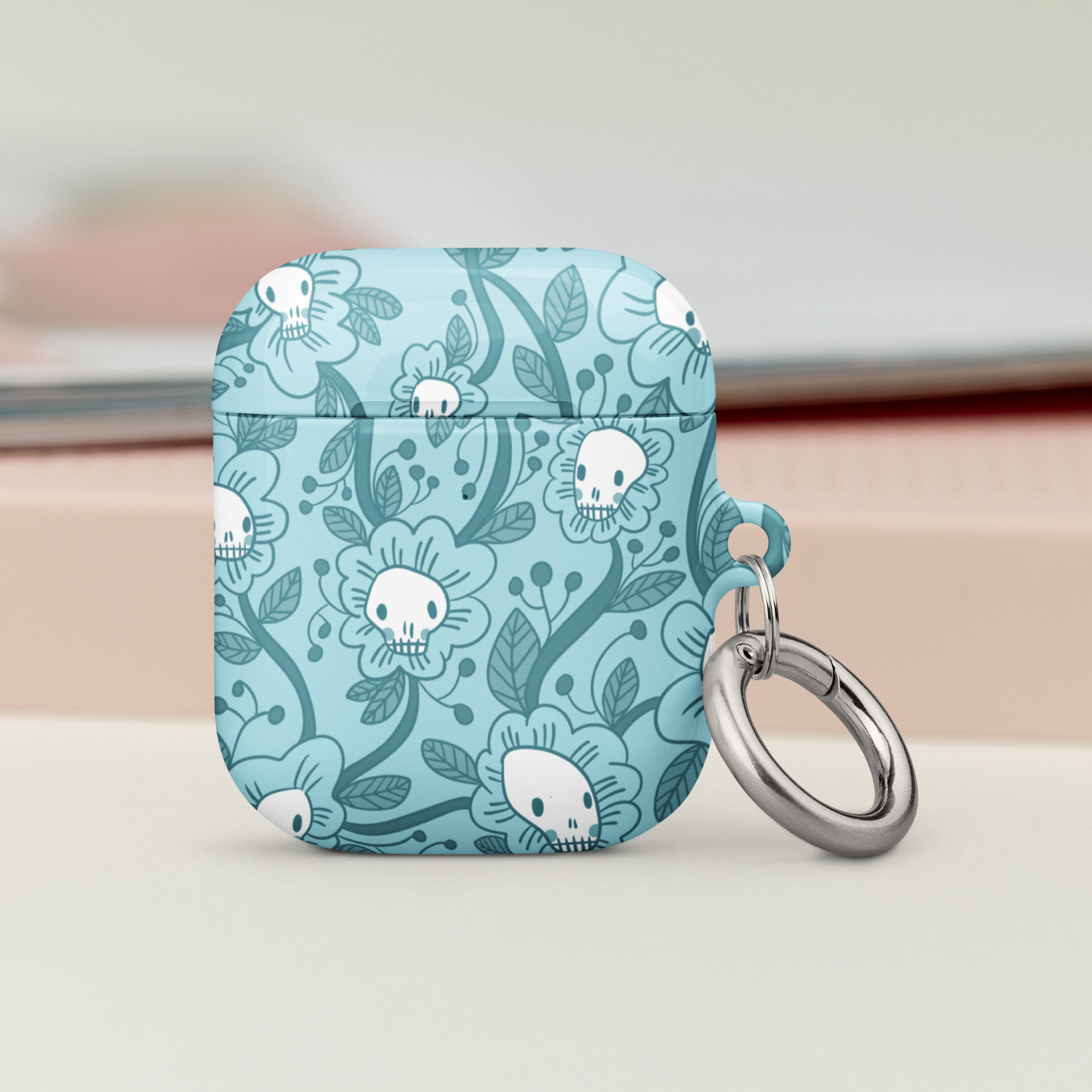 Blue Skulls Case for AirPods®