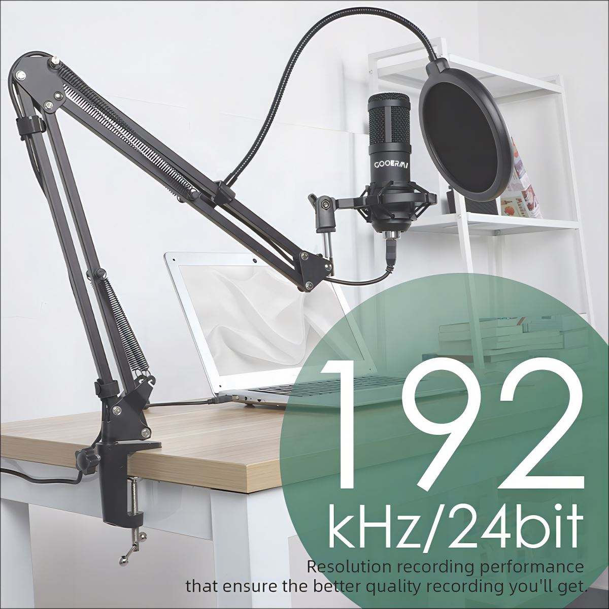 Professional USB Condenser Microphone Studio Recording
