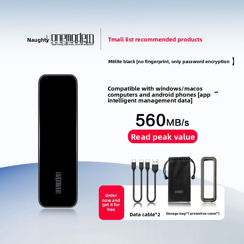 Thumbnail: Solid secured hard drive external storage
