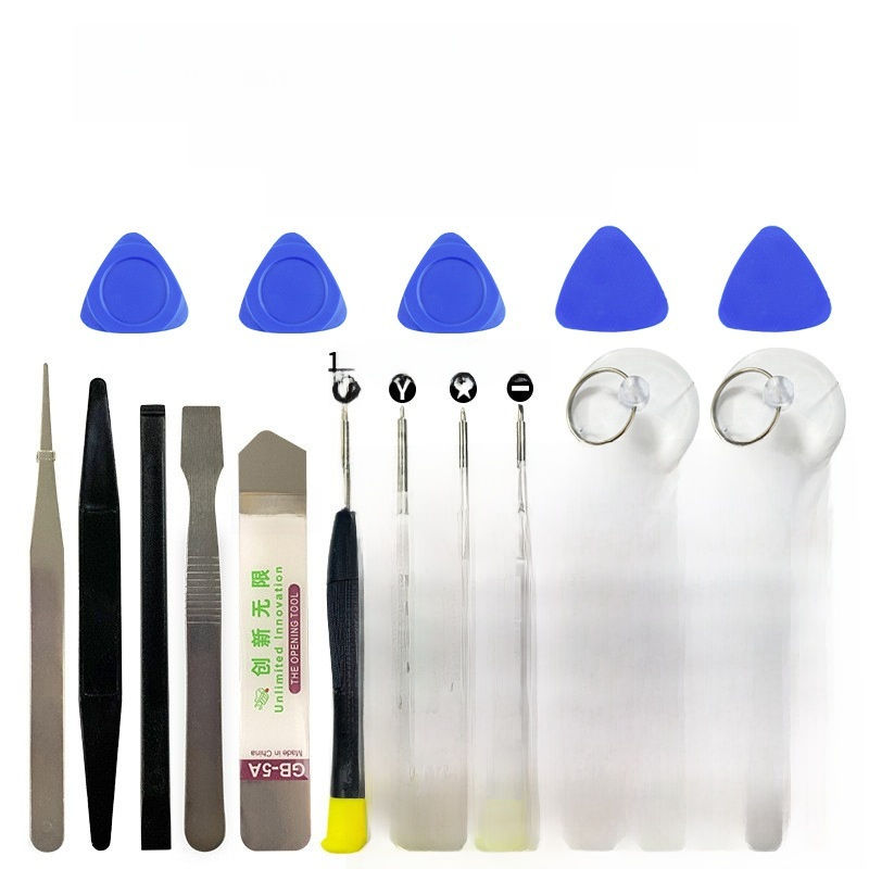 Thumbnail: 21-Piece Phone Repair Tool Kit with Magnetic Screwdrivers