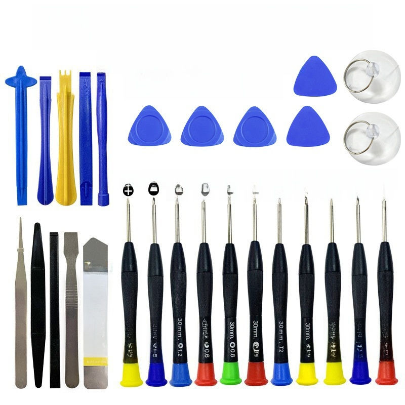 Thumbnail: 21-Piece Phone Repair Tool Kit with Magnetic Screwdrivers