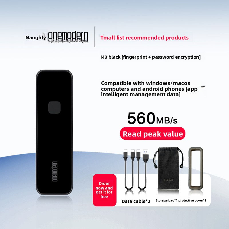 Thumbnail: Solid secured hard drive external storage