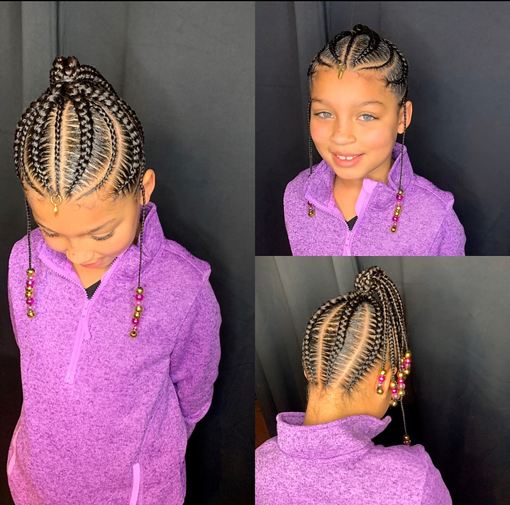 Great Mills Kids Without Extensions Braided Up