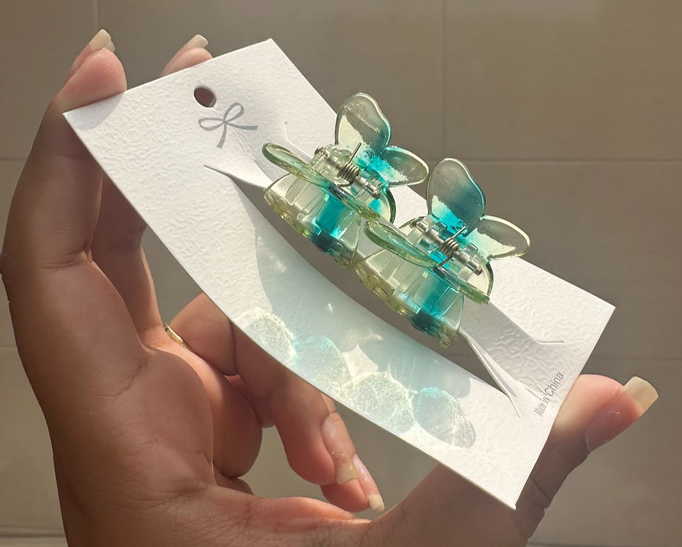 Miniatura: Kit Prendedor de Cabelo - Borboleta