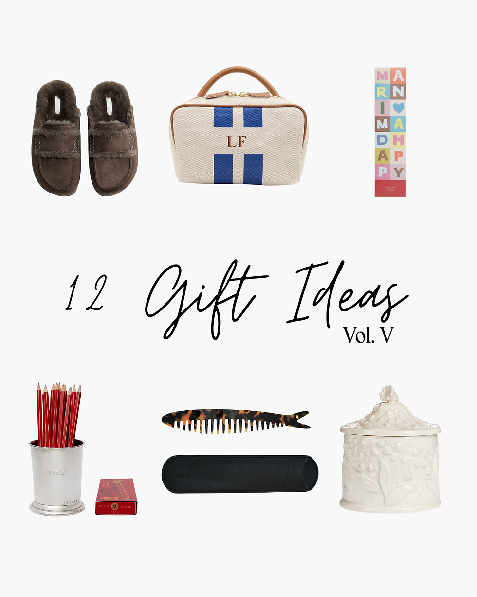 12 Holiday Gift Ideas: Vol V