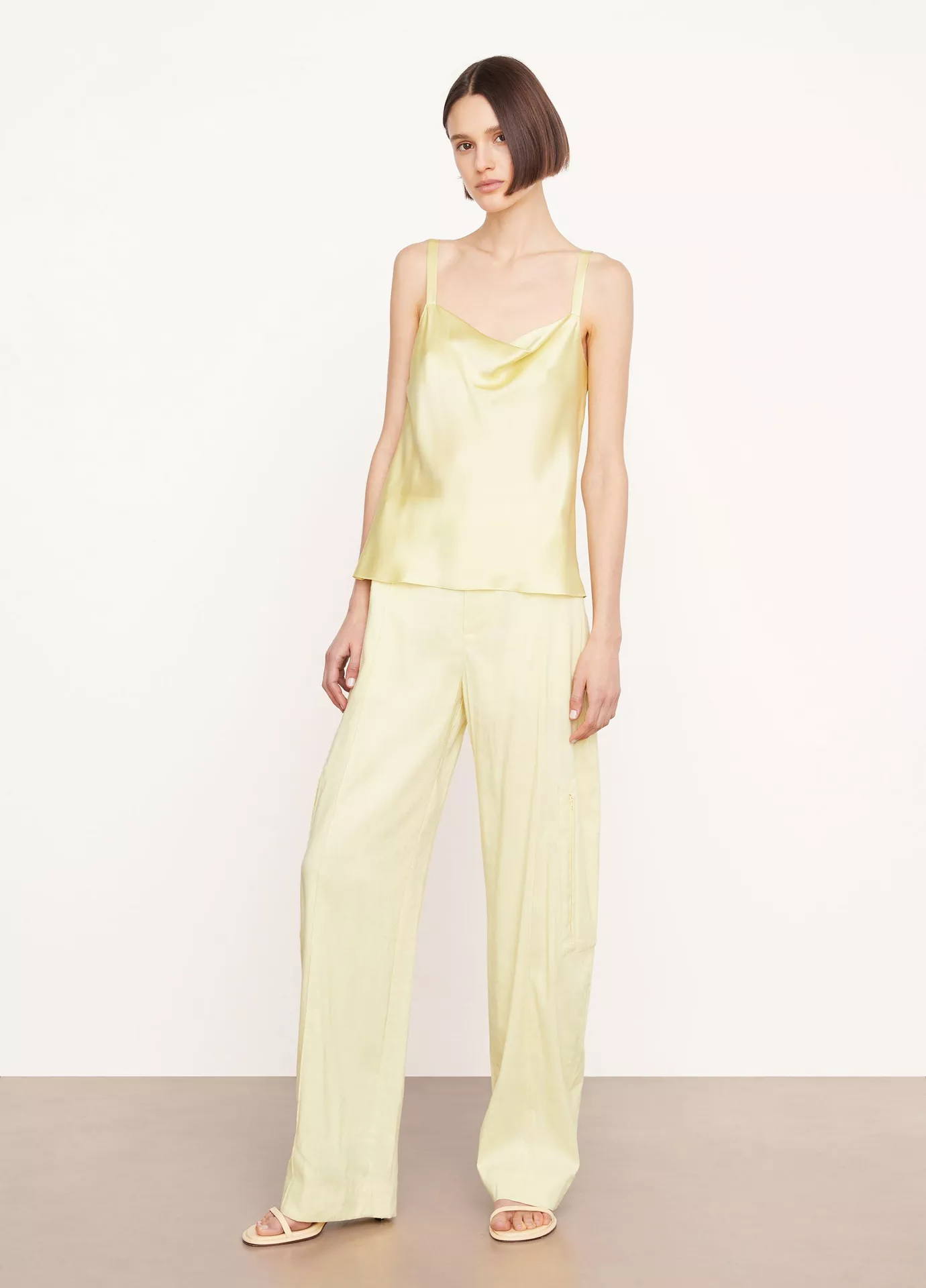 silk tank top