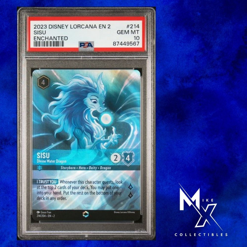 PSA 10 Sisu Divine Water Dragon Enchanted - Rise of the Floodborn