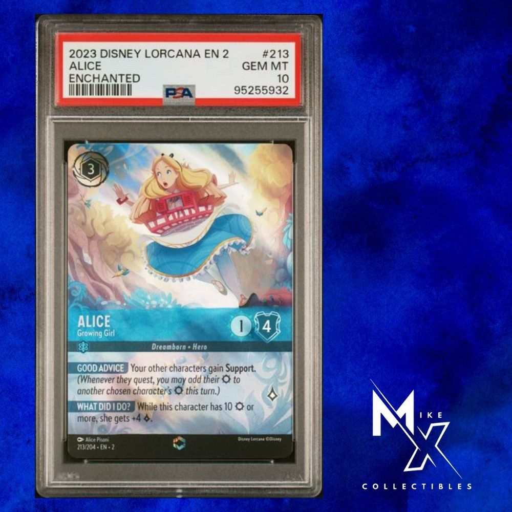 PSA 10 Alice Growing Girl Enchanted 213/204 - Rise of the Floodborn