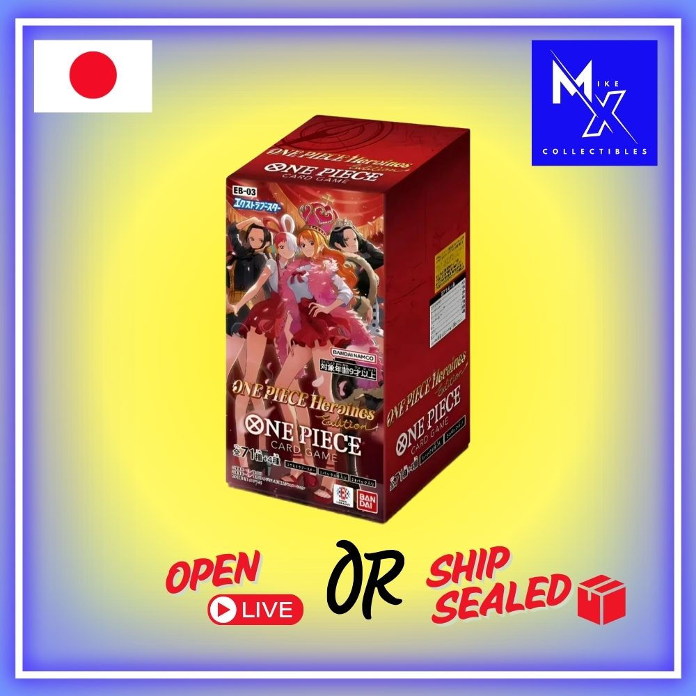 EB-03 Heroines Booster Box (SEALED CASE BREAK)