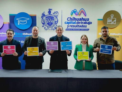 Anuncia alcalde Bonilla fechas para Mi Beca Chihuahua 2025