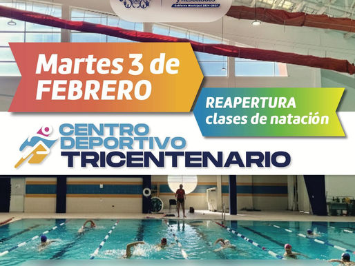 Rehabilita Gobierno Municipal la alberca del centro deportivo Tricentenario
