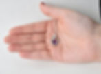 Thumbnail: Size comparison of Amethyst Necklace