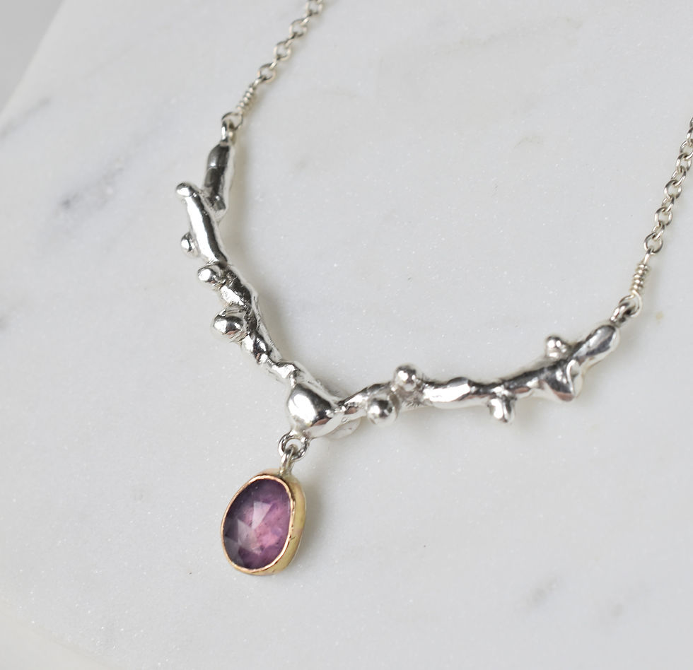 Thumbnail: Pink Sapphire Melted Branch