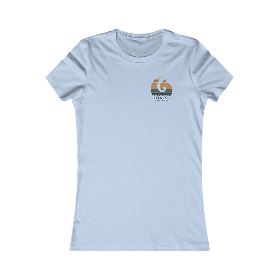 Thumbnail: '26 Women's Fitness Logo Tee — Personalized Fitness Studio T-Shirt