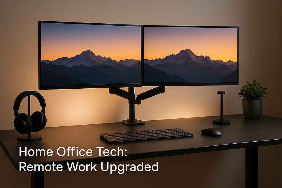 Best Home Office Tech for Remote Workers in 2025 – Work Smarter, Not Harder