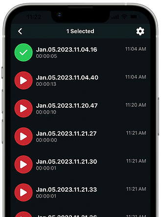 Defense Recorder app