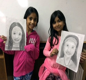 Kids drawing art lessons child lesson digital art