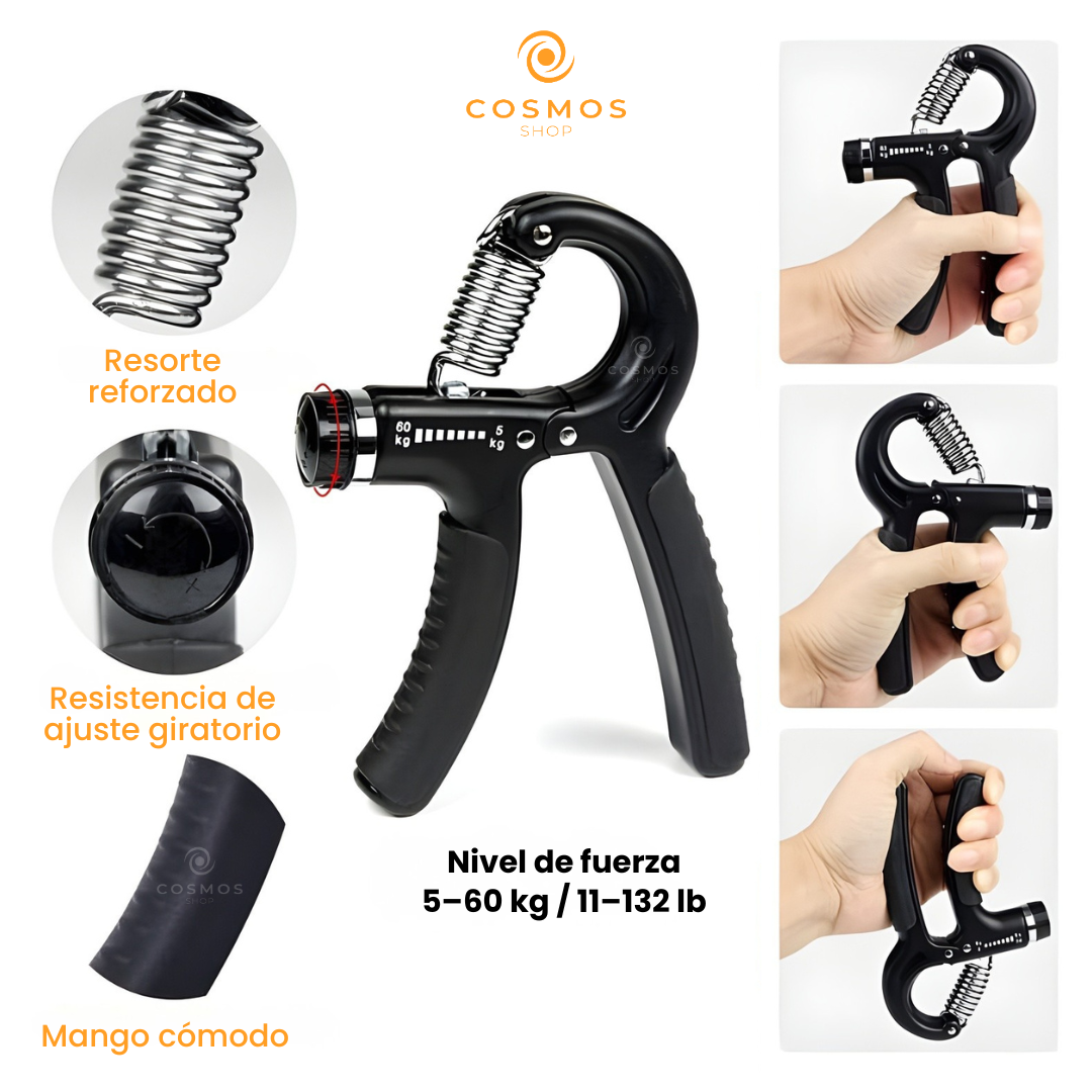 EJERCITADOR DE MANO - KIT EJERCICIO PARA MANOS (5 EN 1)